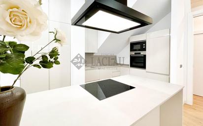 Kitchen of Planta baja for sale in Vilanova i la Geltrú  with Heating and Alarm