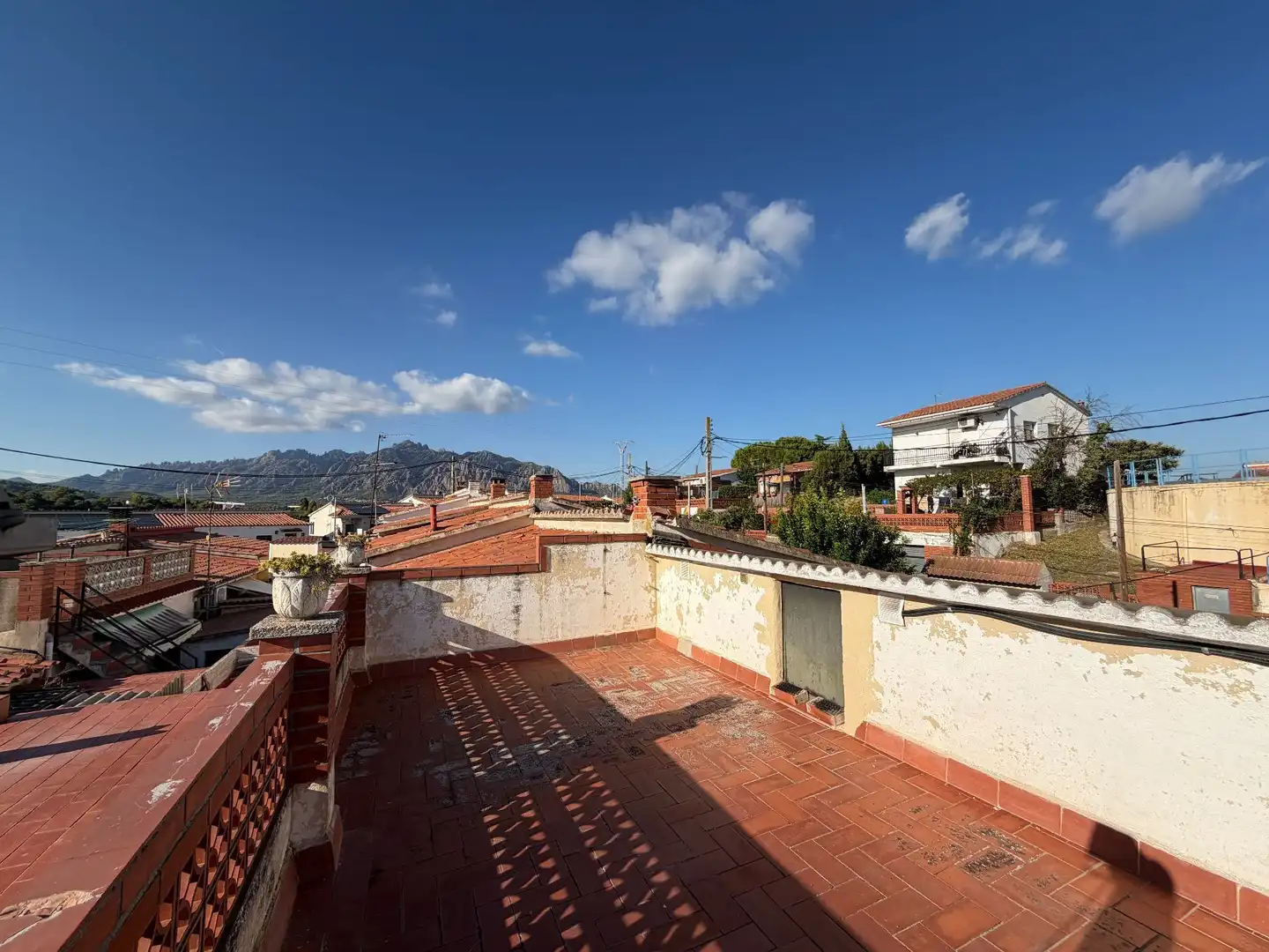 Terrassa de Casa adosada en venda en Esparreguera amb Calefacció, Jardí privat i Terrassa