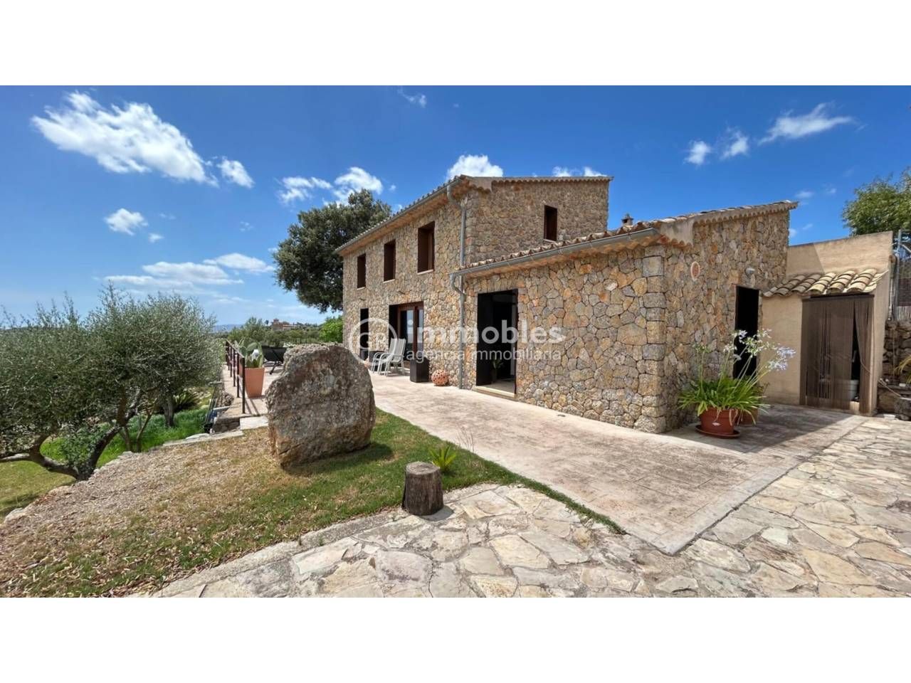 Exterior view of House or chalet to rent in Alaró  with Air Conditioner, Private garden and Terrace
