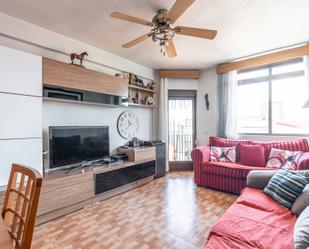 Living room of Flat for sale in  Madrid Capital  with Heating, Terrace and Storage room