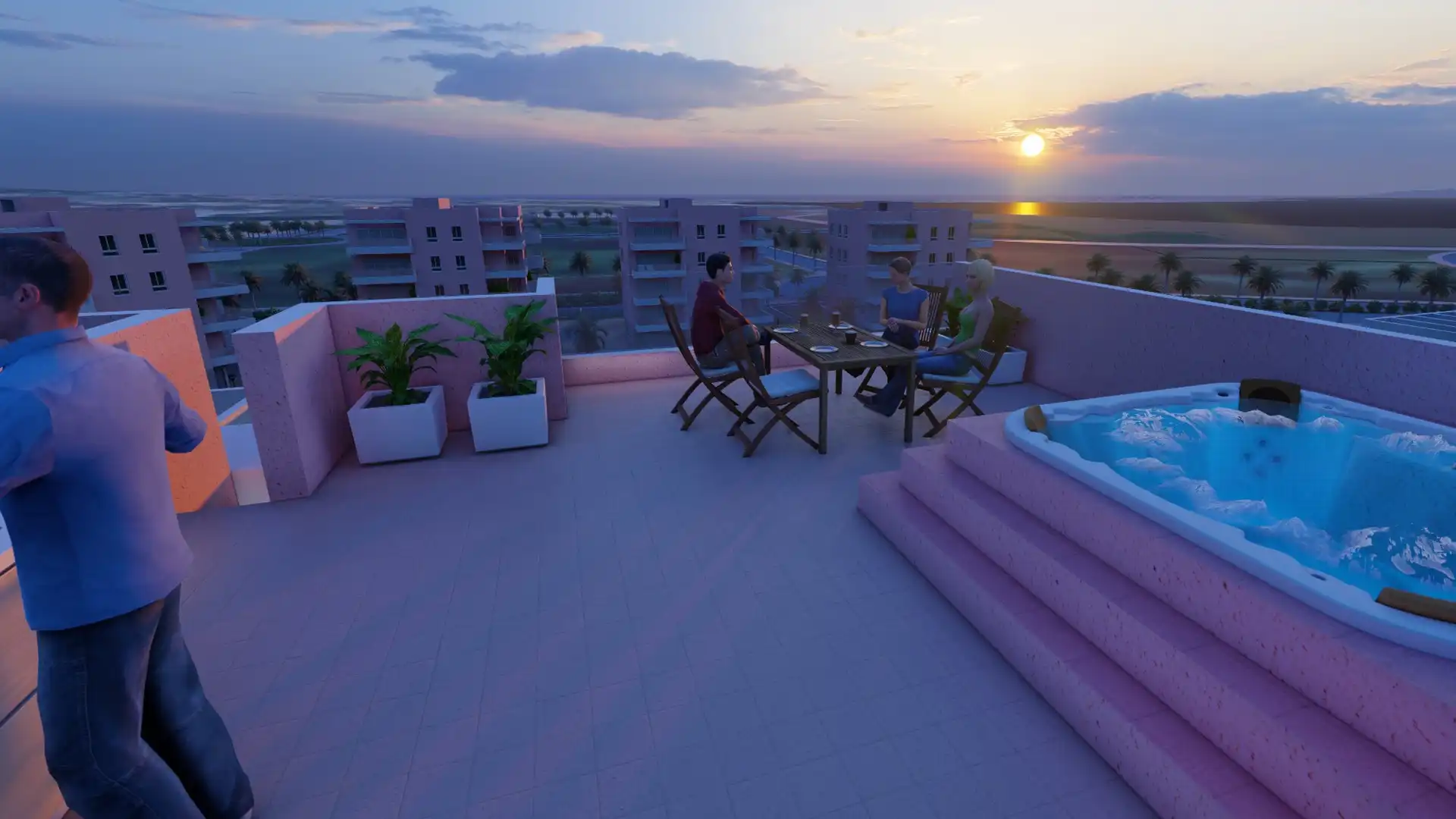 Terraza de Piso en venta en Guardamar del Segura con Aire acondicionado, Terraza y Piscina