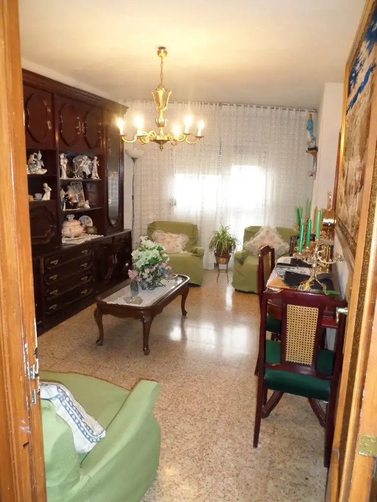 Living room of Flat for sale in Móstoles  with Heating, Terrace and Oven