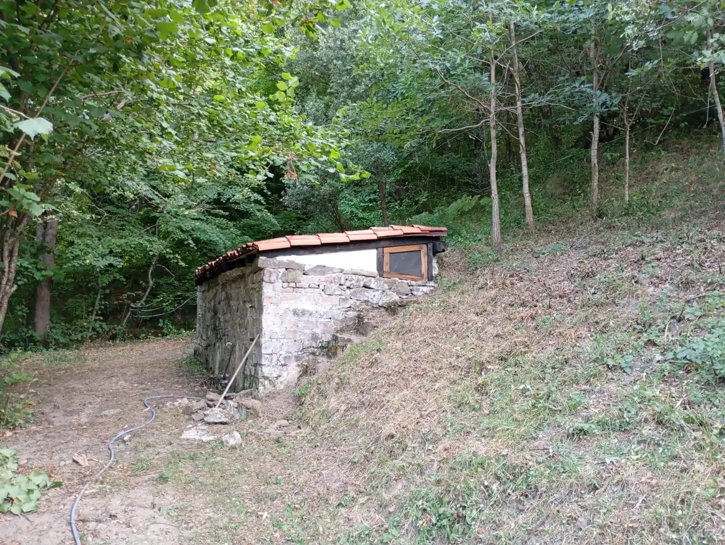 Vista exterior de Casa o xalet en venda en Pesaguero amb Calefacció, Terrassa i Moblat