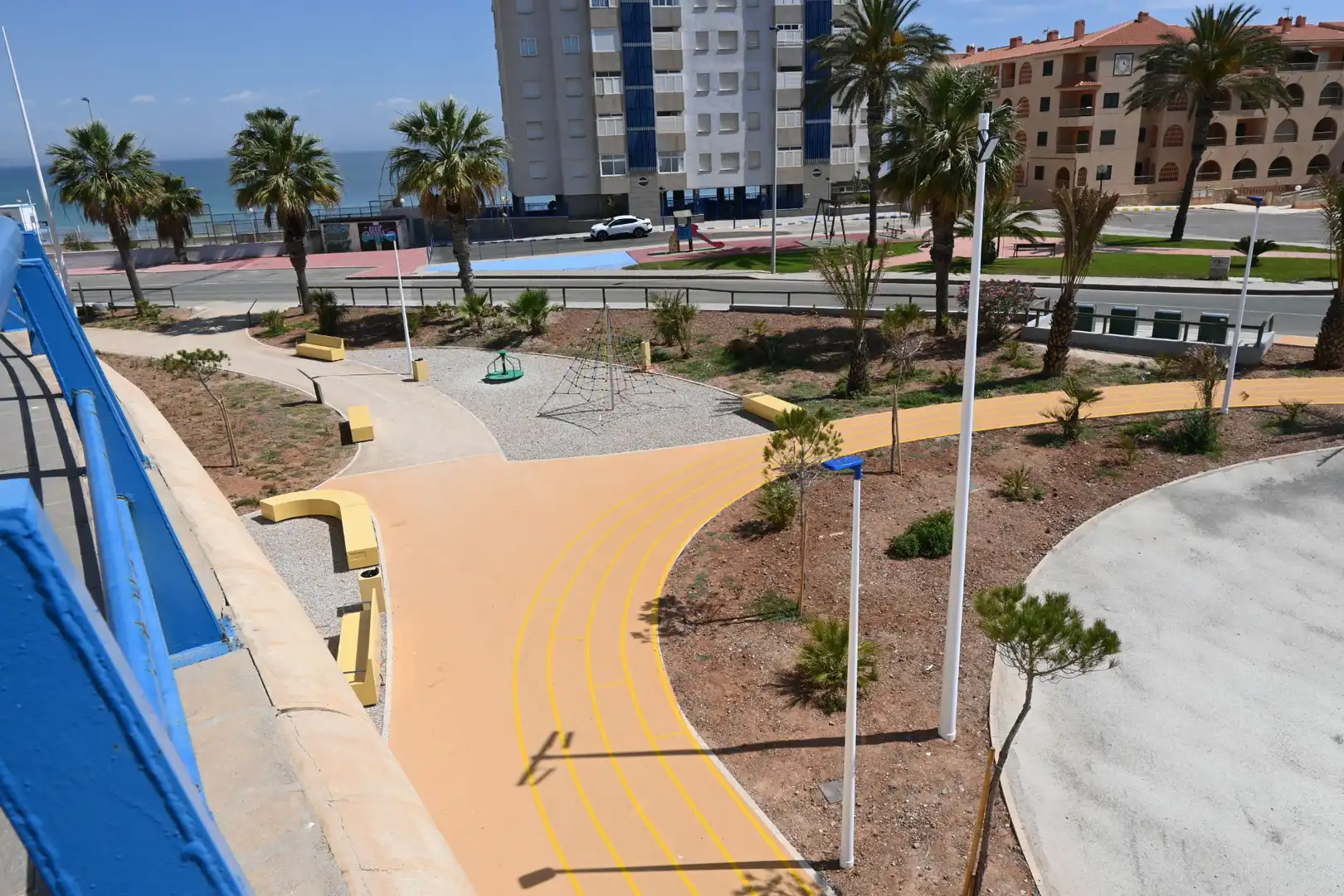 Vista exterior de Casa adosada en venta en La Manga del Mar Menor con Aire acondicionado, Calefacción y Terraza