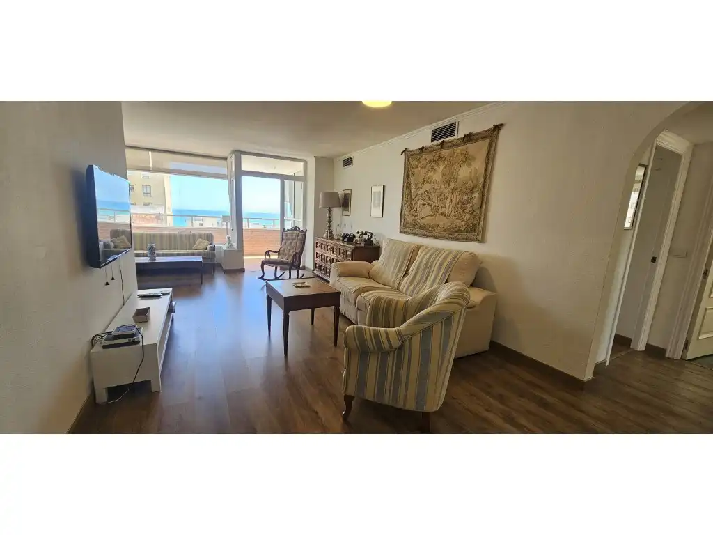 Living room of Flat for sale in Torremolinos  with Air Conditioner, Private garden and Terrace