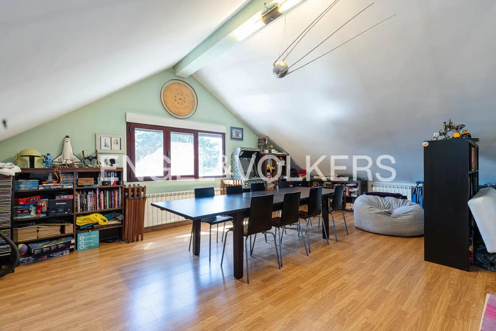 Dining room of Houses for sale in Guadarrama  with Air Conditioner, Heating and Private garden