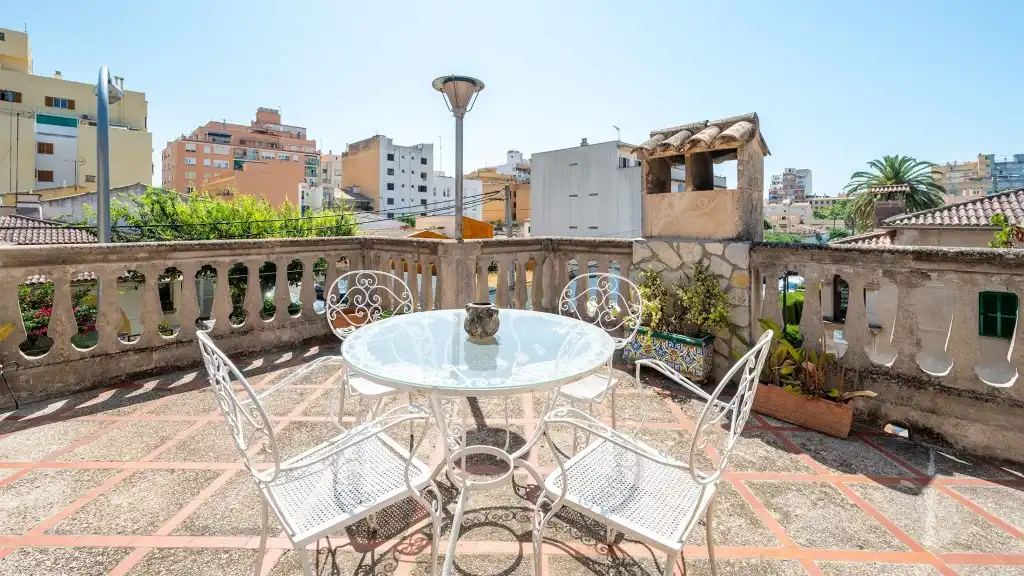 Terrace of Houses for sale in  Palma de Mallorca  with Air Conditioner, Private garden and Terrace