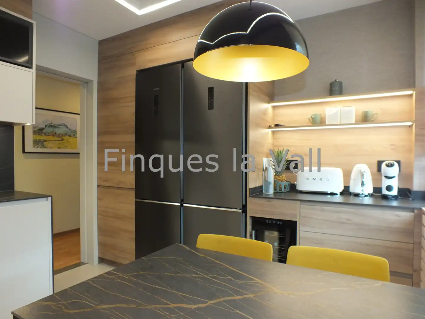 Küche von Haus oder Chalet zum Verkauf in Tona mit Heizung, Privatgarten und Ofen