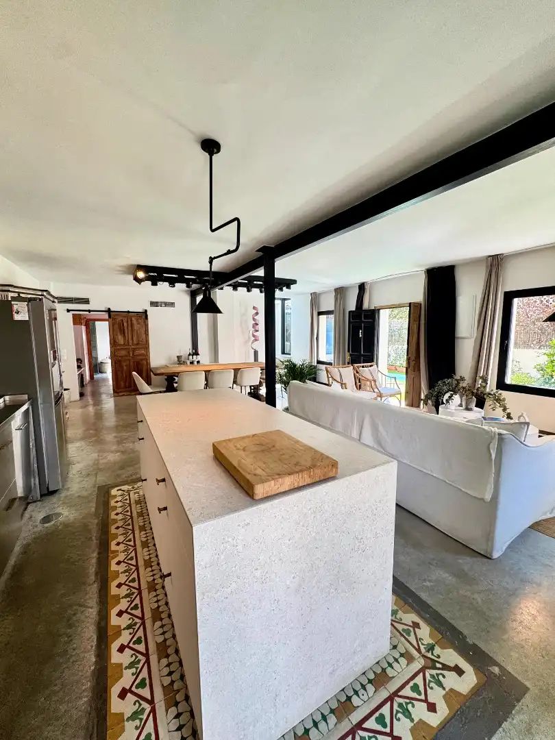 Cuina de Casa o xalet de lloguer en Madrid amb Aire condicionat, Calefacció i Jardí privat