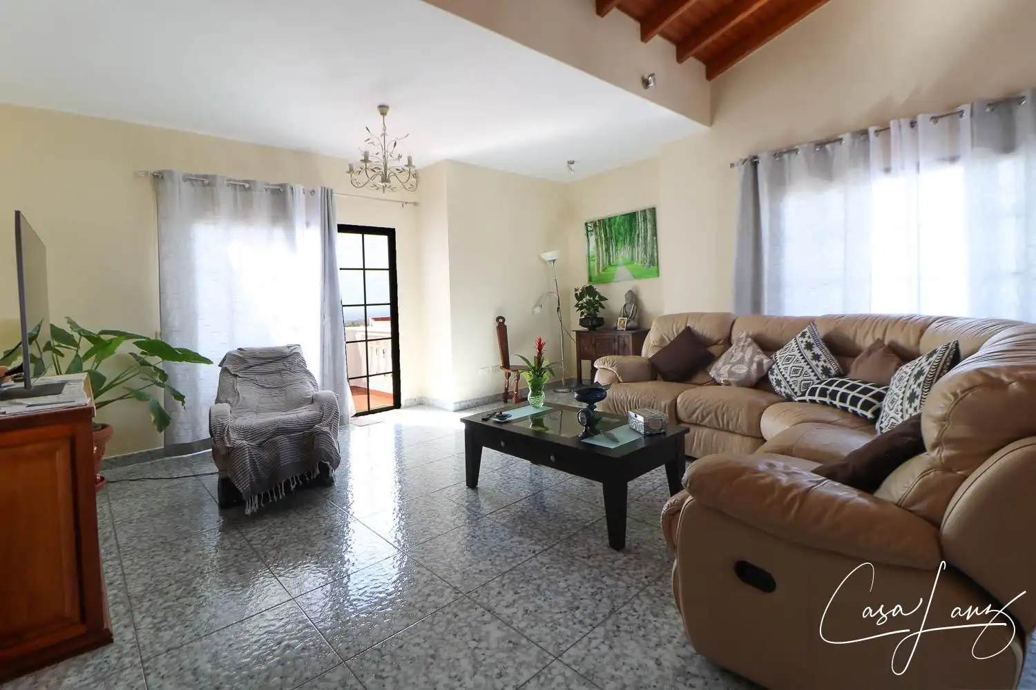 Sala de estar de Casa o chalet en venta en Teguise con Jardín privado, Terraza y Trastero