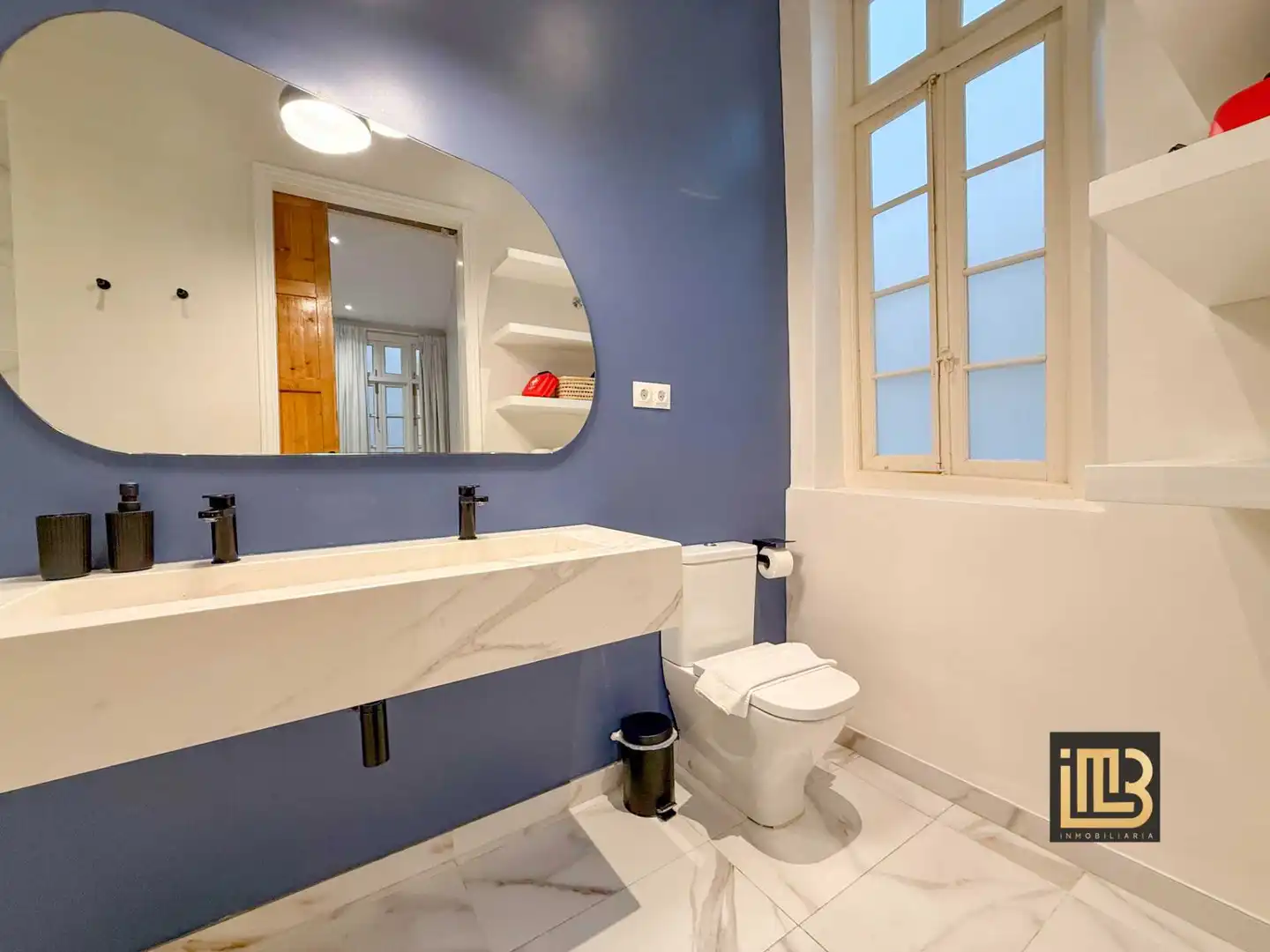 Baño de Piso de alquiler en Málaga con Aire acondicionado, Horno y Lavadora