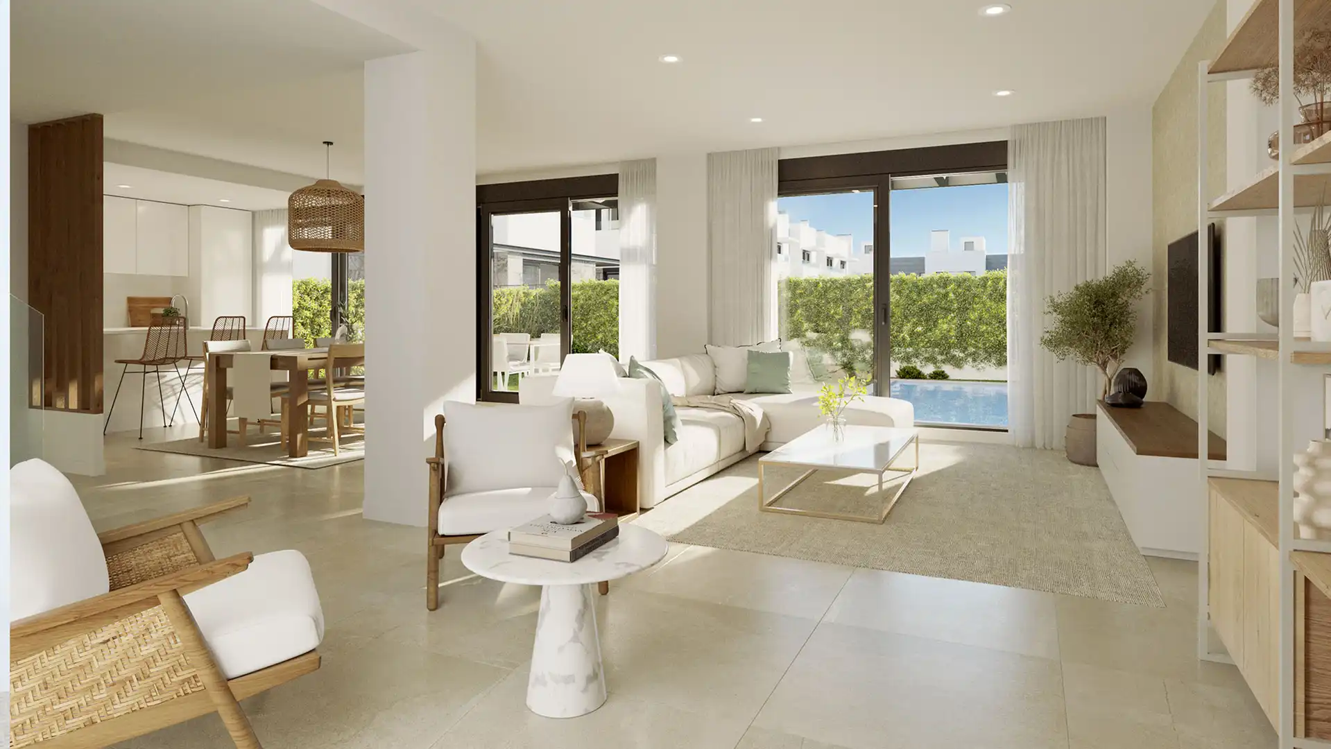 Sala d'estar de Casa o xalet en venda en  Palma de Mallorca amb Aire condicionat, Calefacció i Terrassa