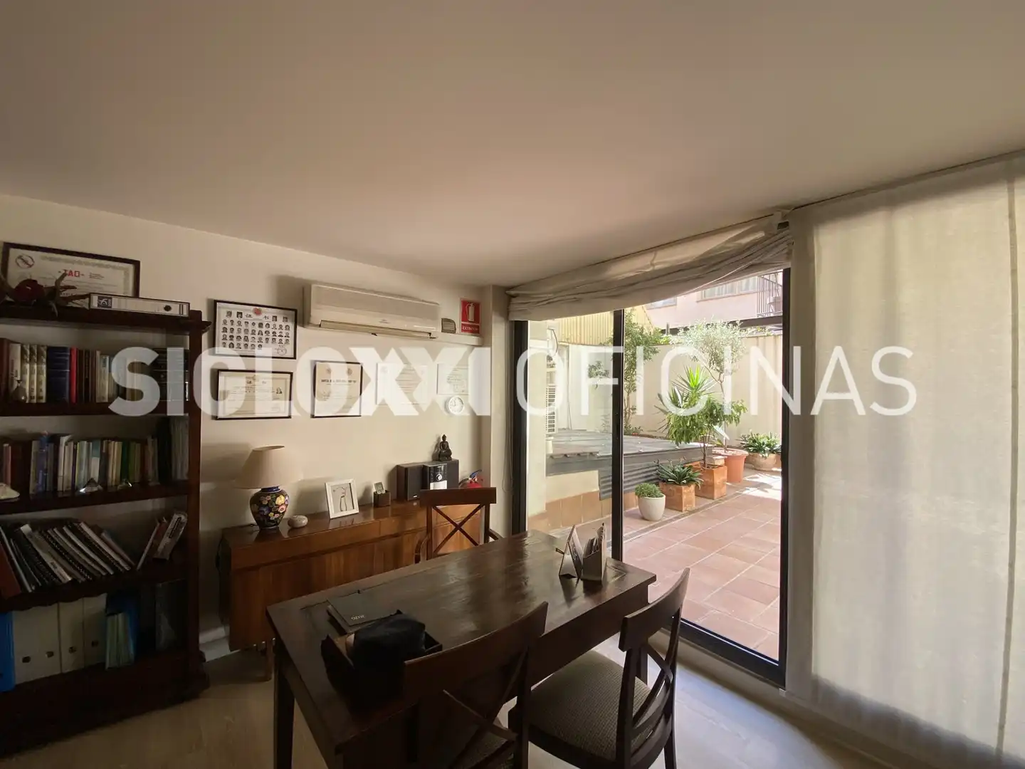 Terrasse von Büro zur Miete in Barcelona mit Klimaanlage und Heizung