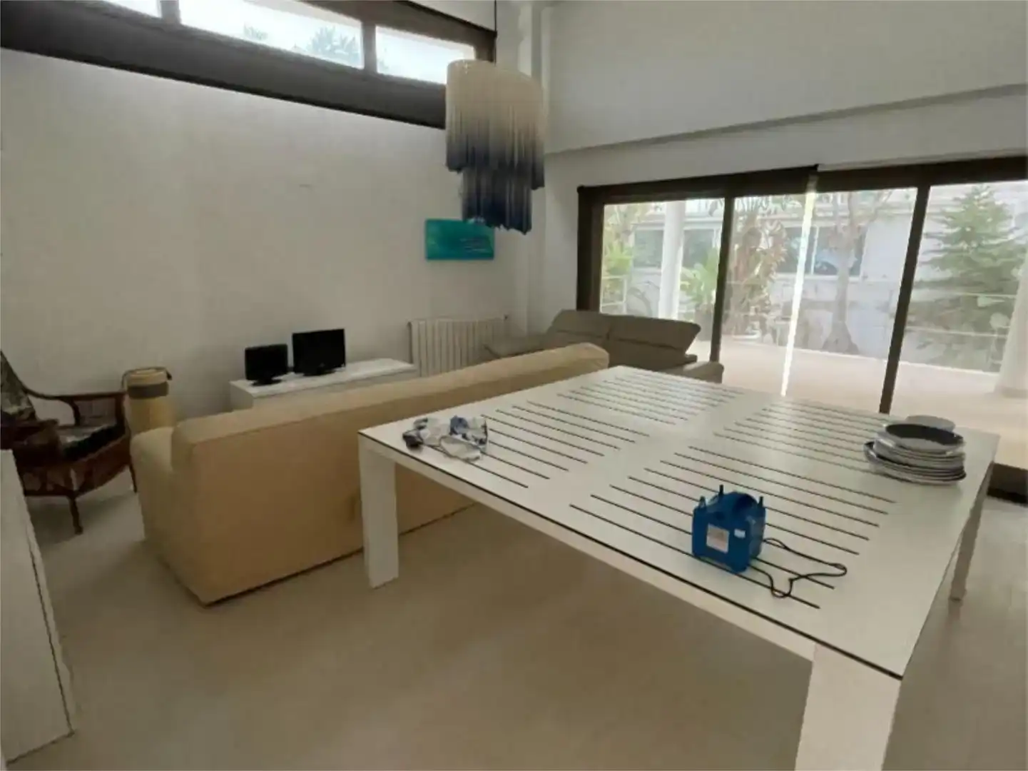 Sala d'estar de Casa o xalet de lloguer en Sagunto / Sagunt amb Aire condicionat, Piscina i Balcó
