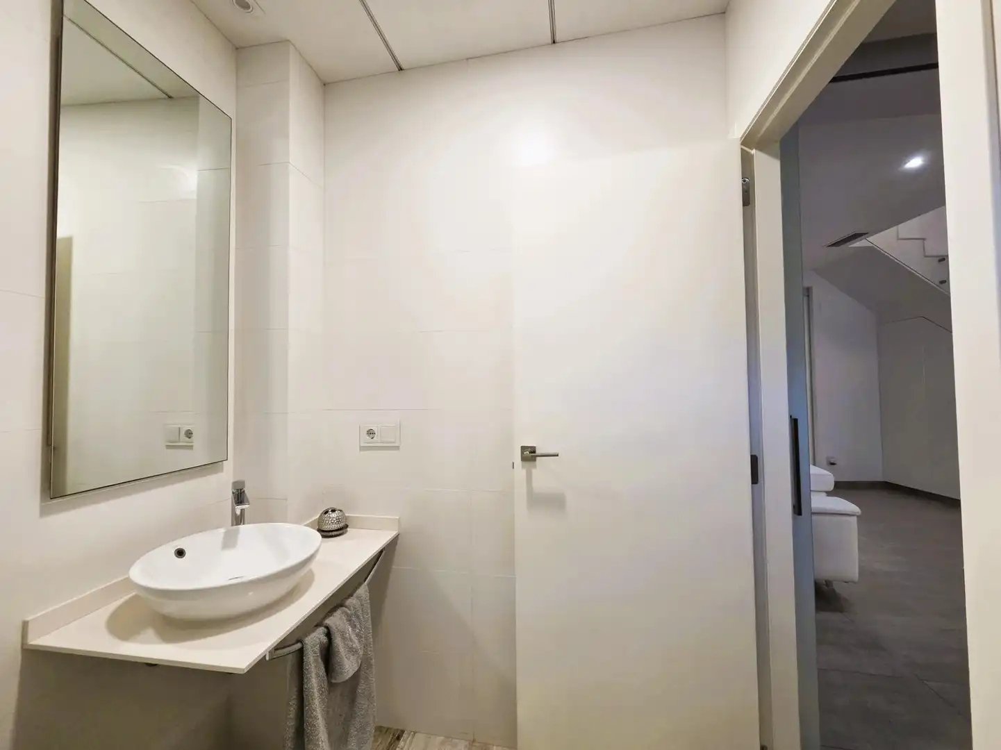 Bany de Casa o xalet de lloguer en Sueca amb Aire condicionat, Terrassa i Moblat