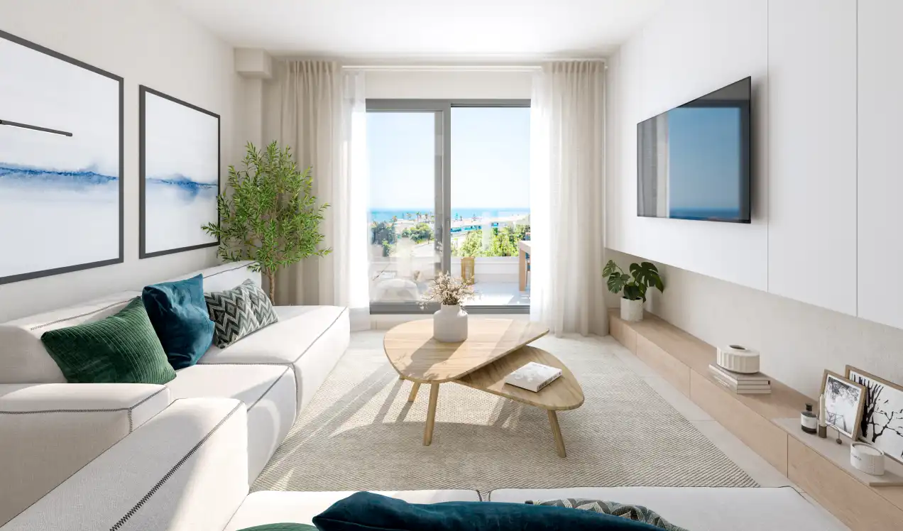 Apartament amb piscina en venda a La Cala Mijas, imagen 2