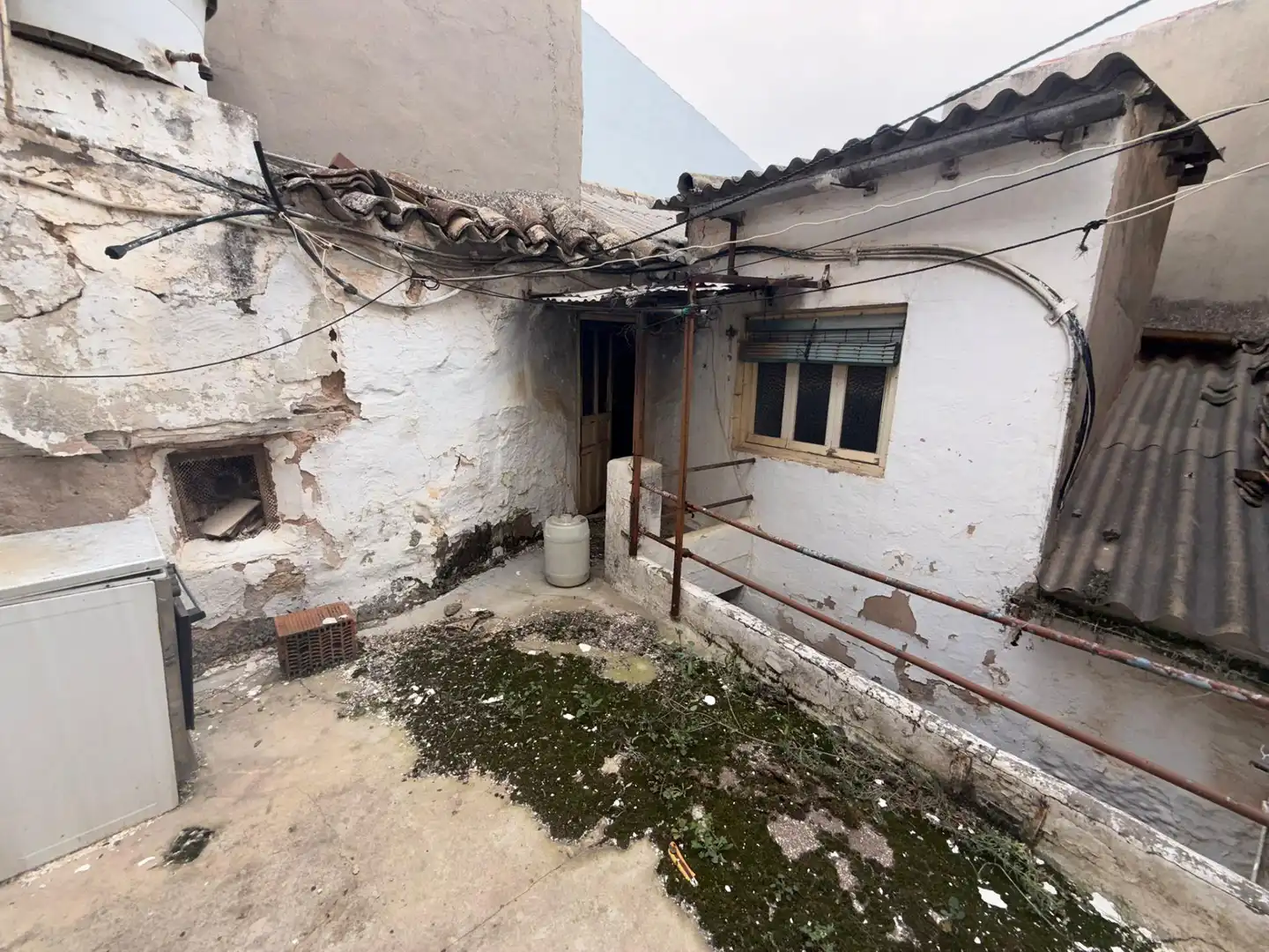 Vista exterior de Casa adosada en venta en Campo de Criptana