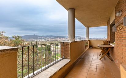 Exterior view of Duplex for sale in Santa Coloma de Cervelló  with Air Conditioner, Heating and Parquet flooring