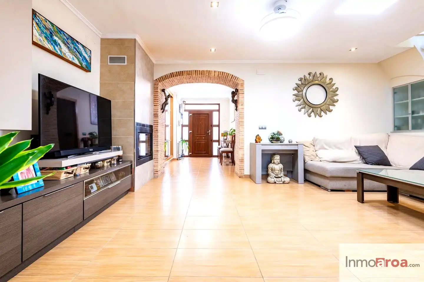 Wohnzimmer von Haus oder Chalet zum Verkauf in Bétera mit Klimaanlage und Terrasse