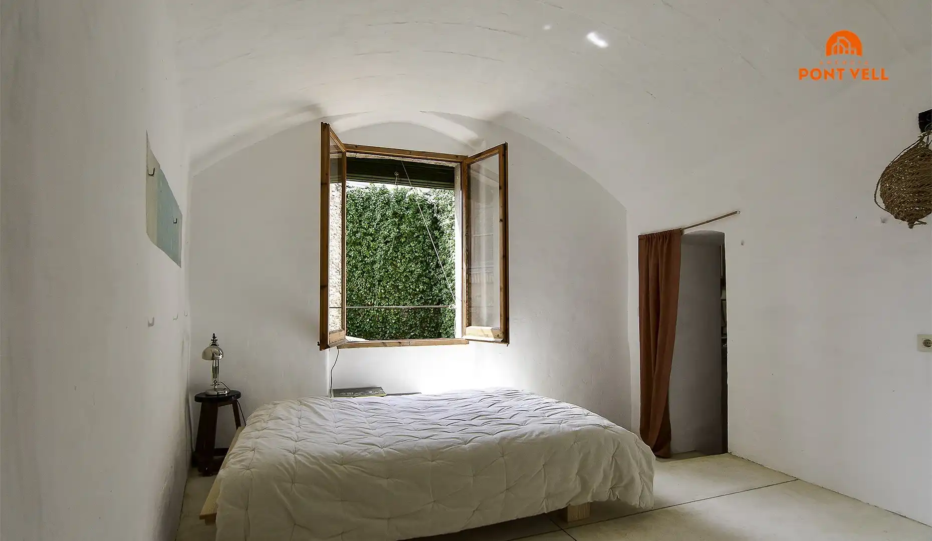 Habitación de Finca rústica de alquiler en Rupià con Terraza y Amueblado