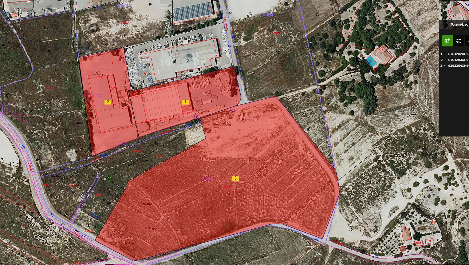 Nau industrial en venda en Aspe amb Calefacció i Alarma