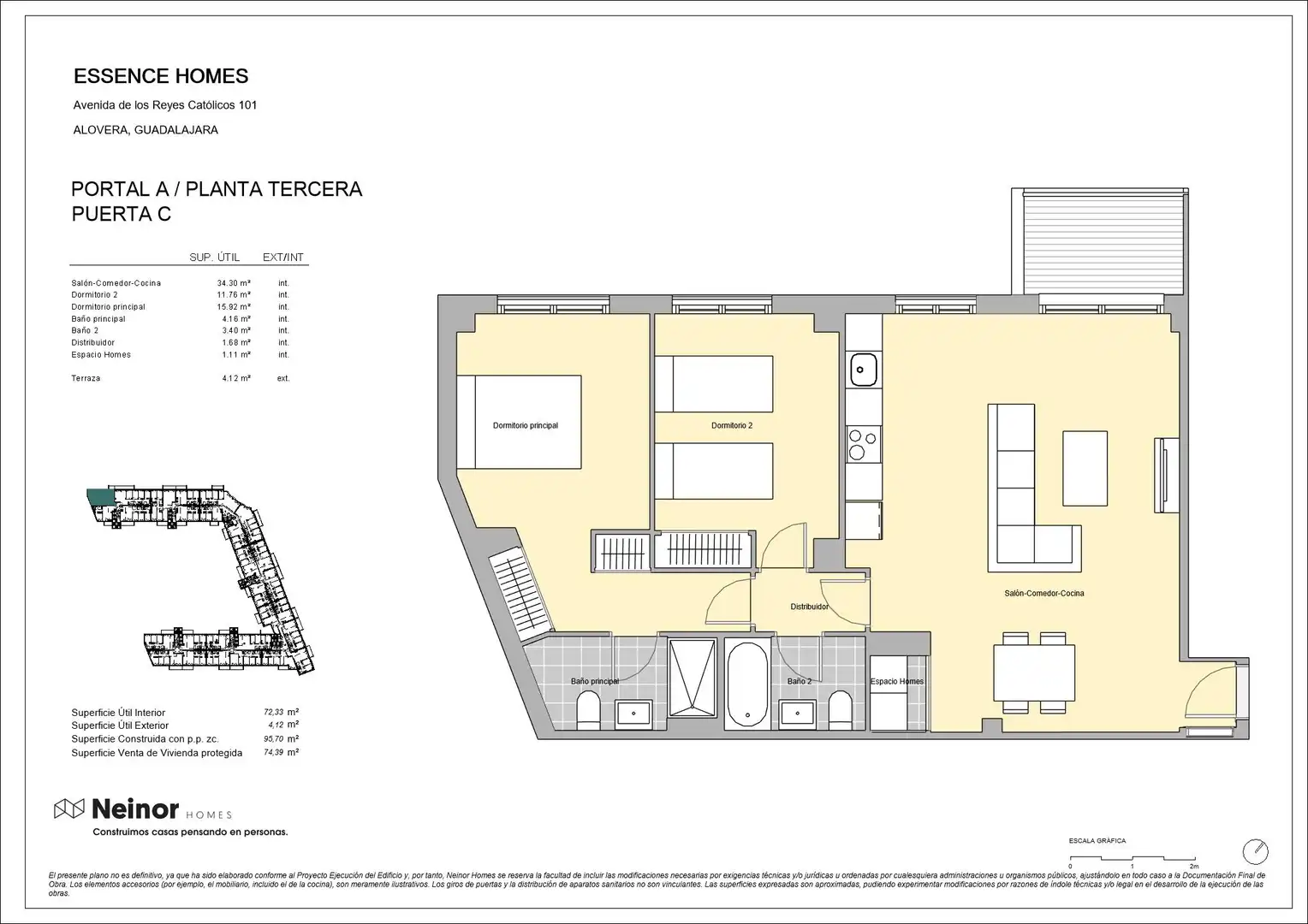 Pis en venda a Avenida Camino las Fuentes, Alovera