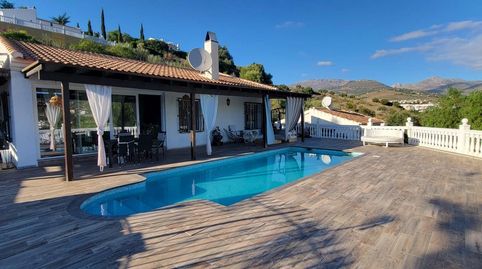 Refugio de luz y naturaleza chalet independiente con piscina y vistas abiertas en La Viñuela