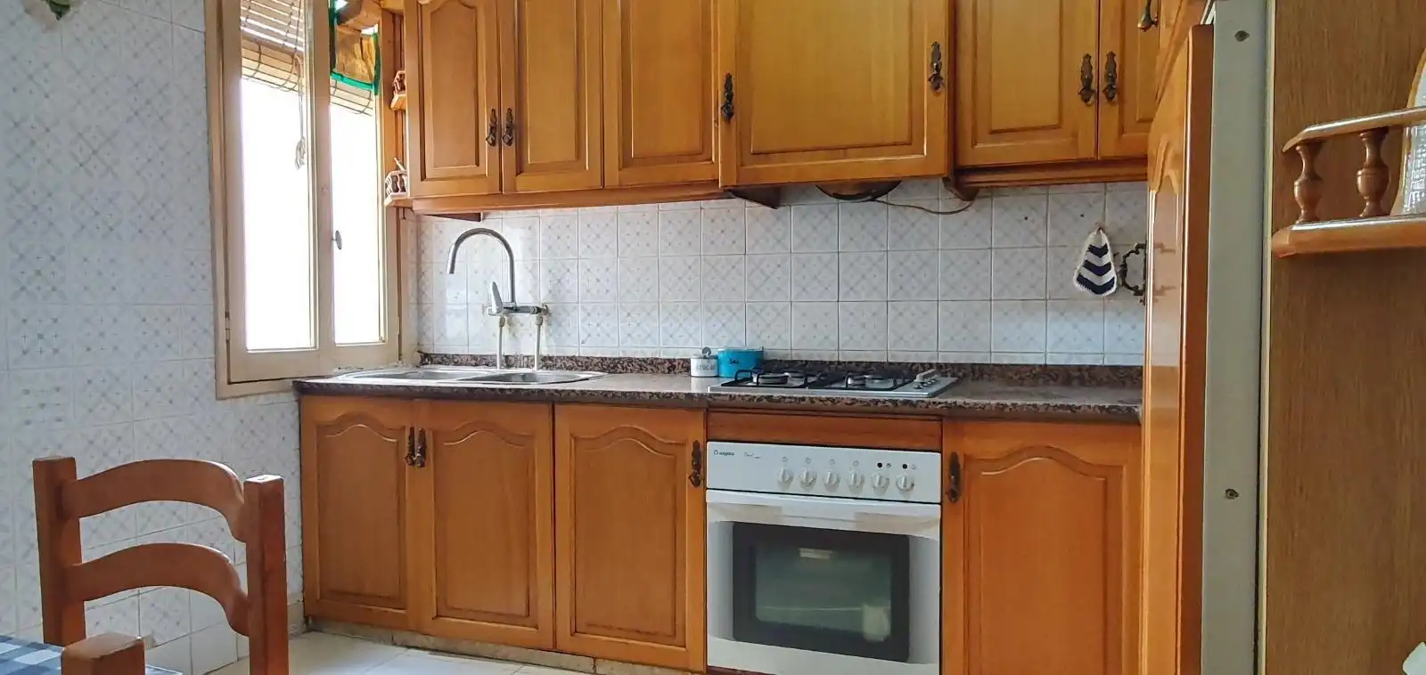 Cocina de Piso en venta en San Vicente del Raspeig / Sant Vicent del Raspeig con Aire acondicionado, Amueblado y Balcón