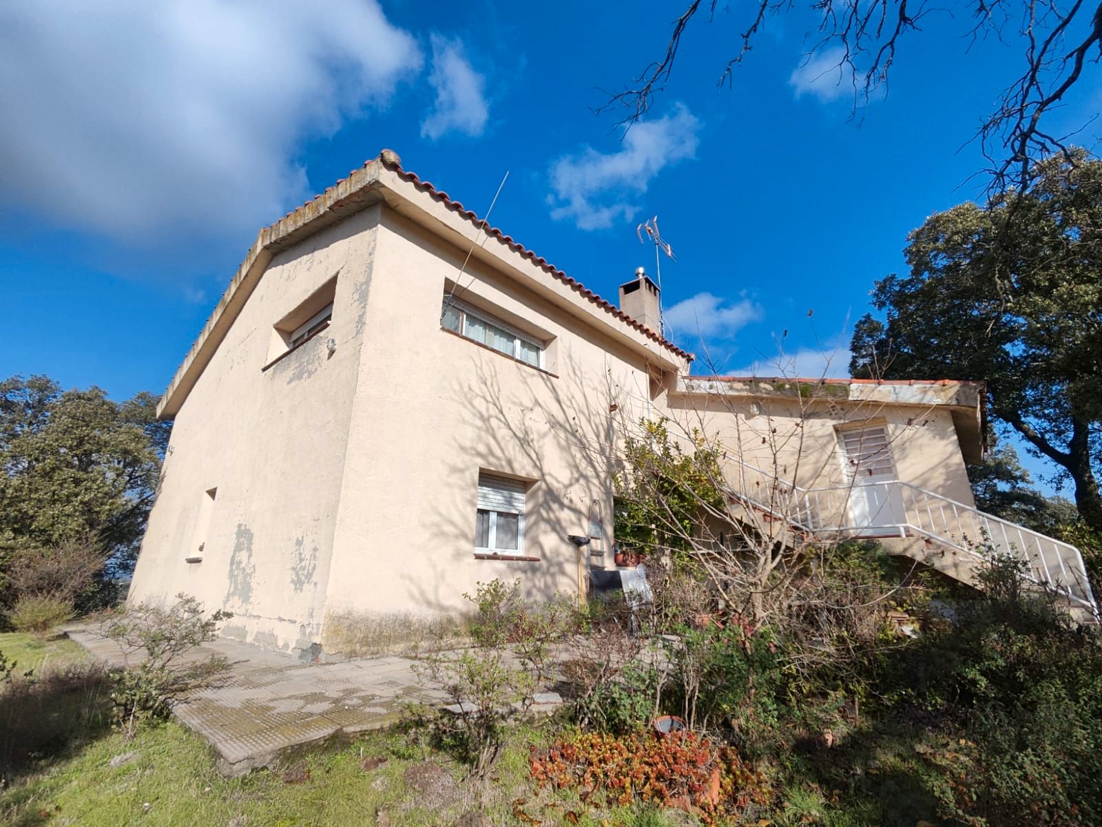 Vista exterior de Casa o chalet en venta en Sevilla la Nueva con Calefacción, Jardín privado y Terraza