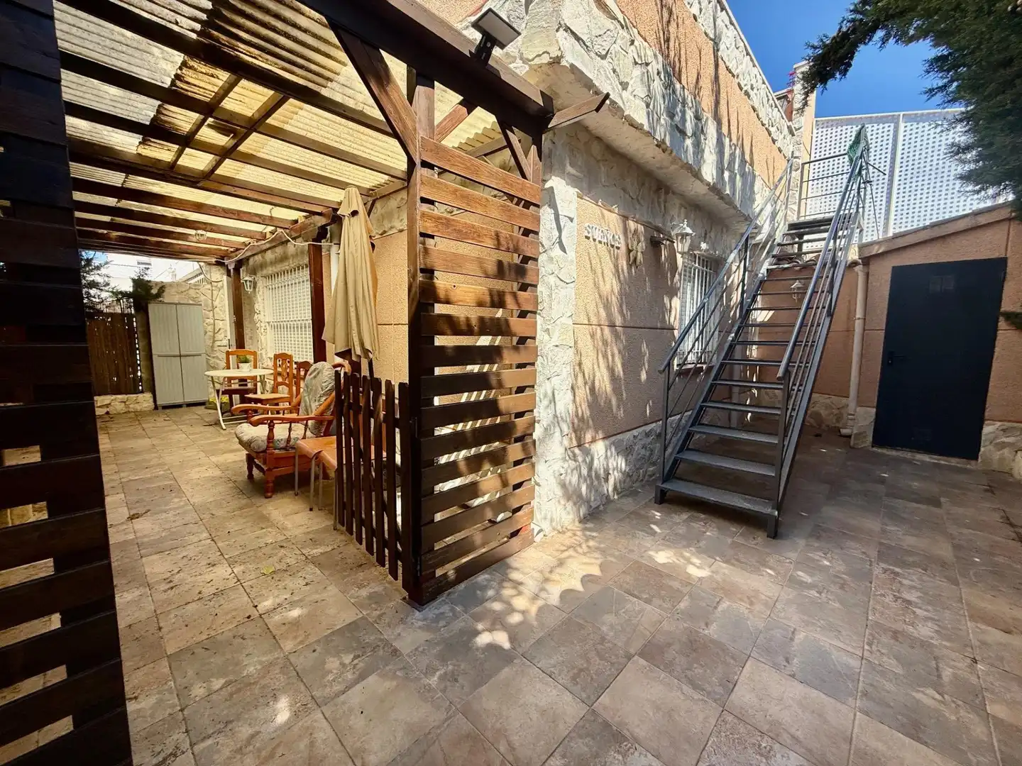 Terraza de Finca rústica en venta en Torrevieja con Piscina y Piscina comunitaria
