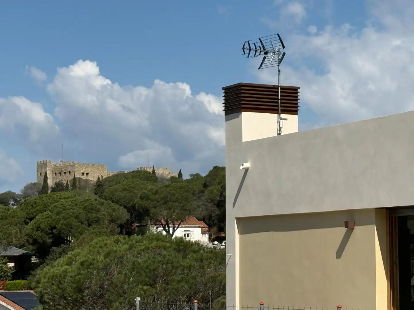 Exterior view of Houses for sale in La Roca del Vallès  with Heating and Private garden