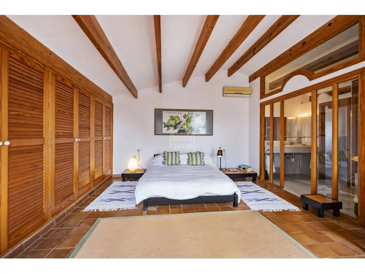 Bedroom of Country homes for sale in Maó - Mahón  with Private garden, Terrace and Swimming Pool