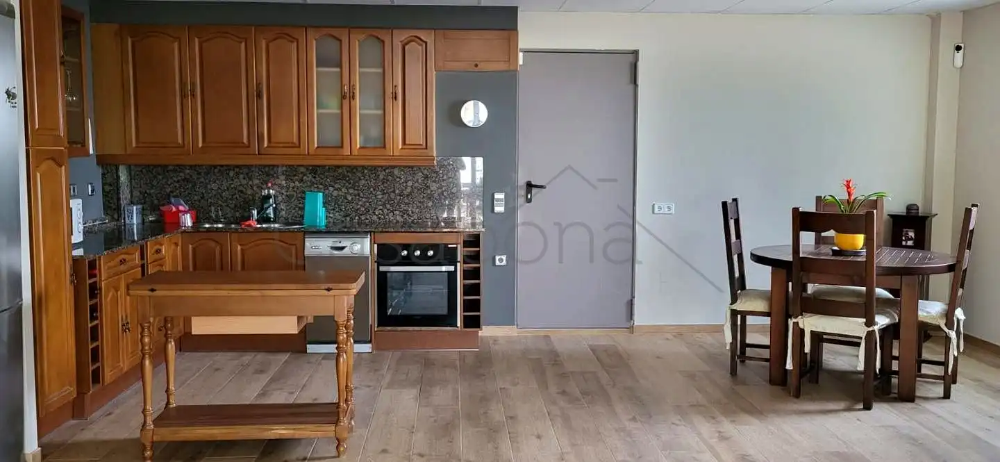 Cocina de Casa o chalet en venta en Olost con Jardín privado, Terraza y Piscina