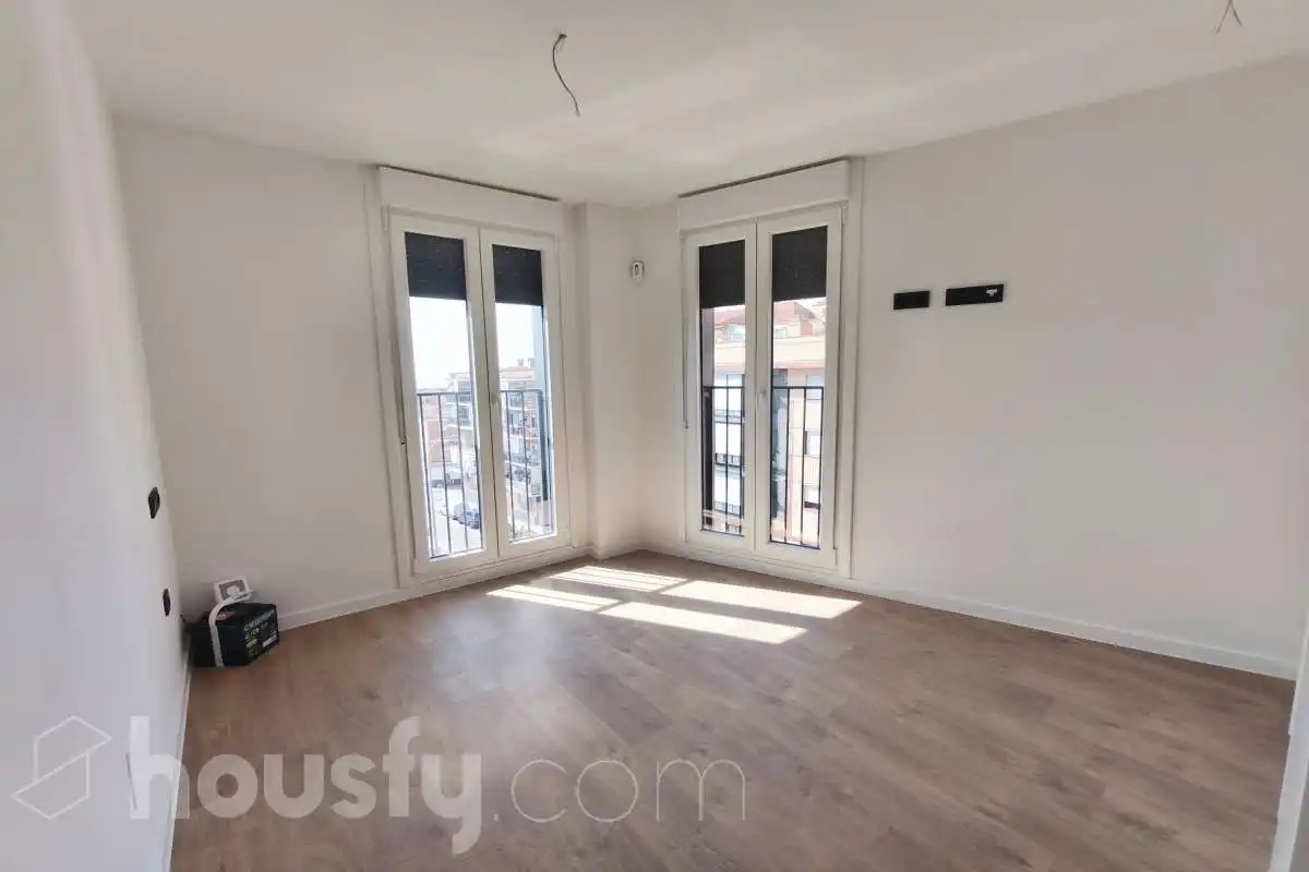 Sala de estar de Piso de alquiler en Madrid con Aire acondicionado, Calefacción y Parquet