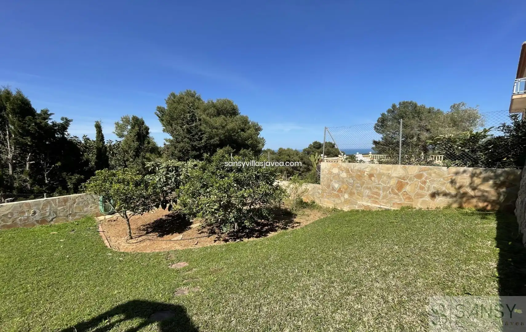 Garden of Houses for sale in Jávea / Xàbia  with Air Conditioner and Storage room