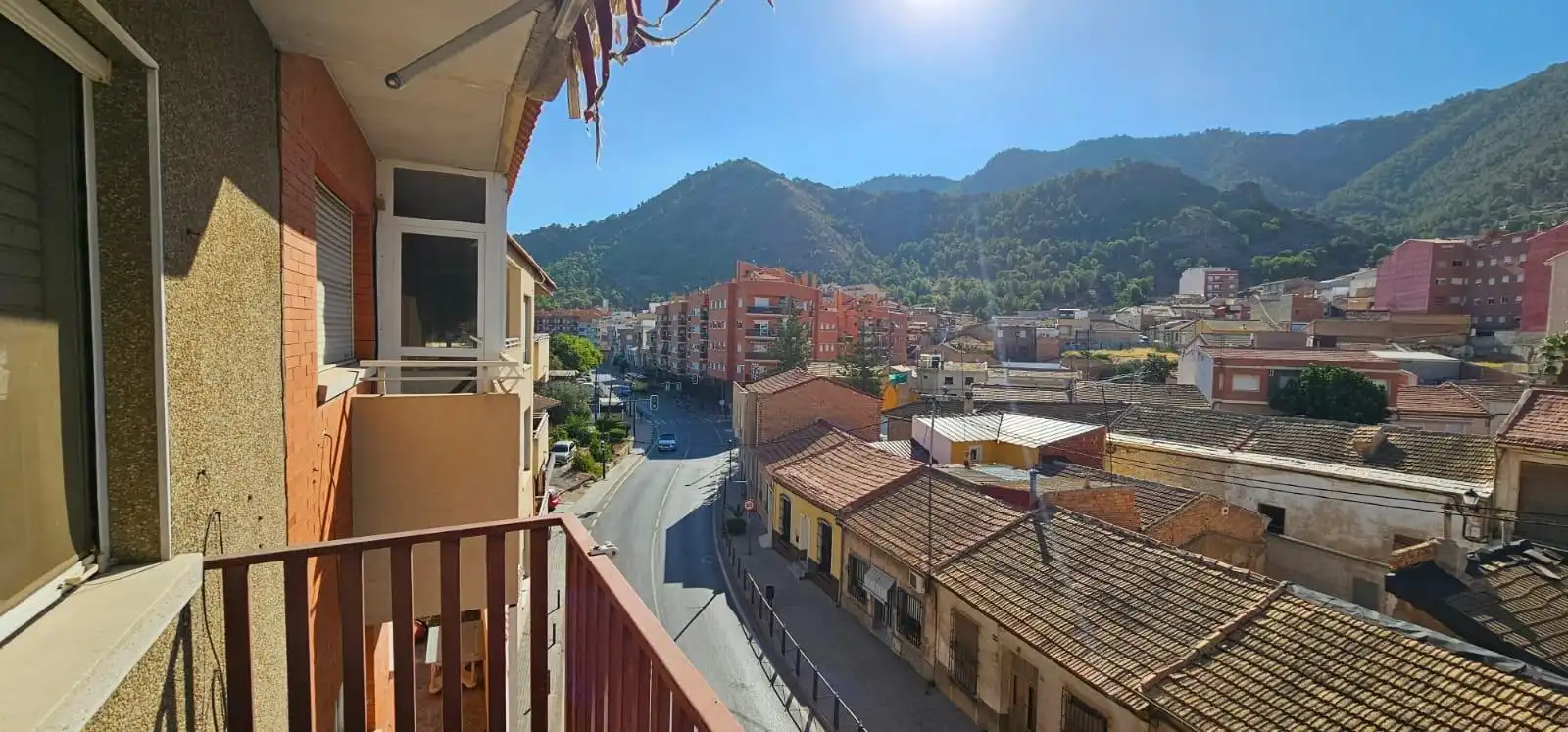 Vista exterior de Casa o xalet en venda en Murcia amb Moblat i Balcó