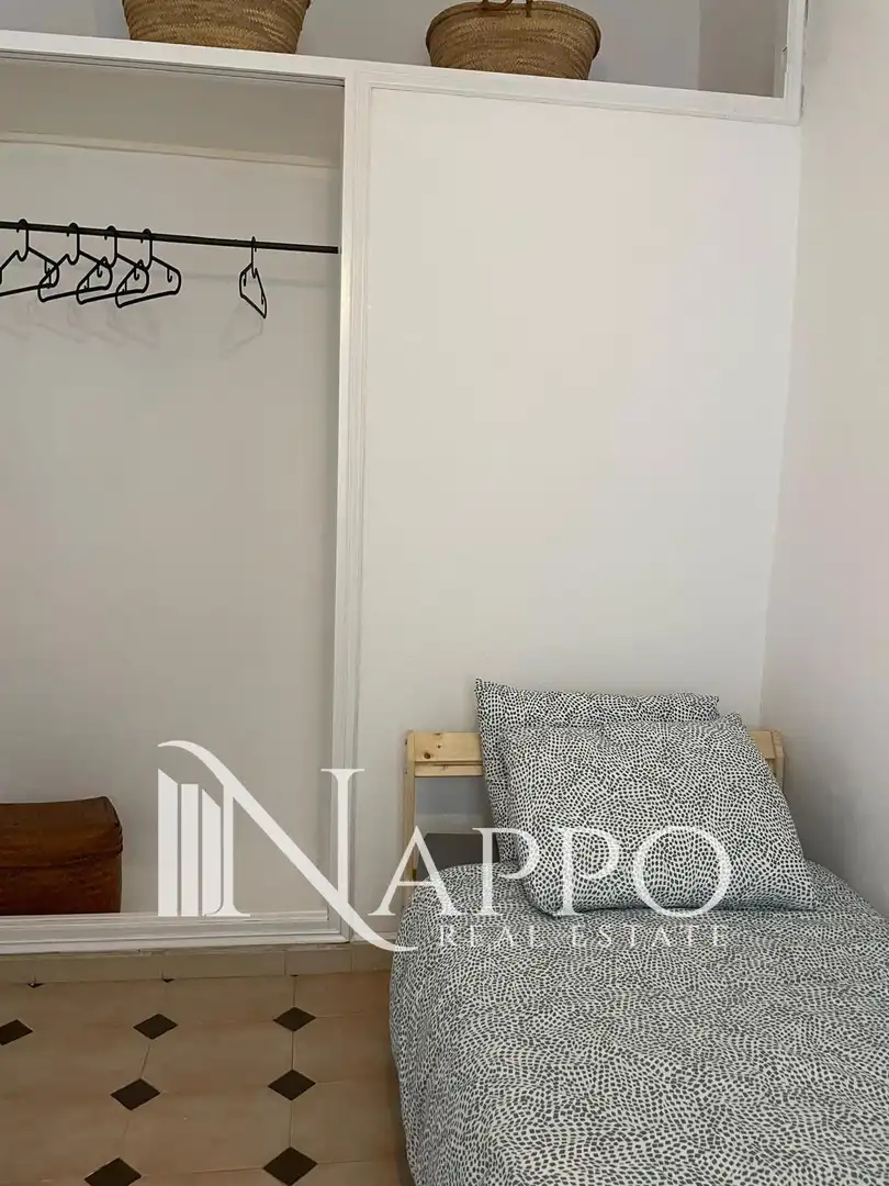 Dormitori de Casa o xalet de lloguer en  Palma de Mallorca amb Terrassa i Moblat