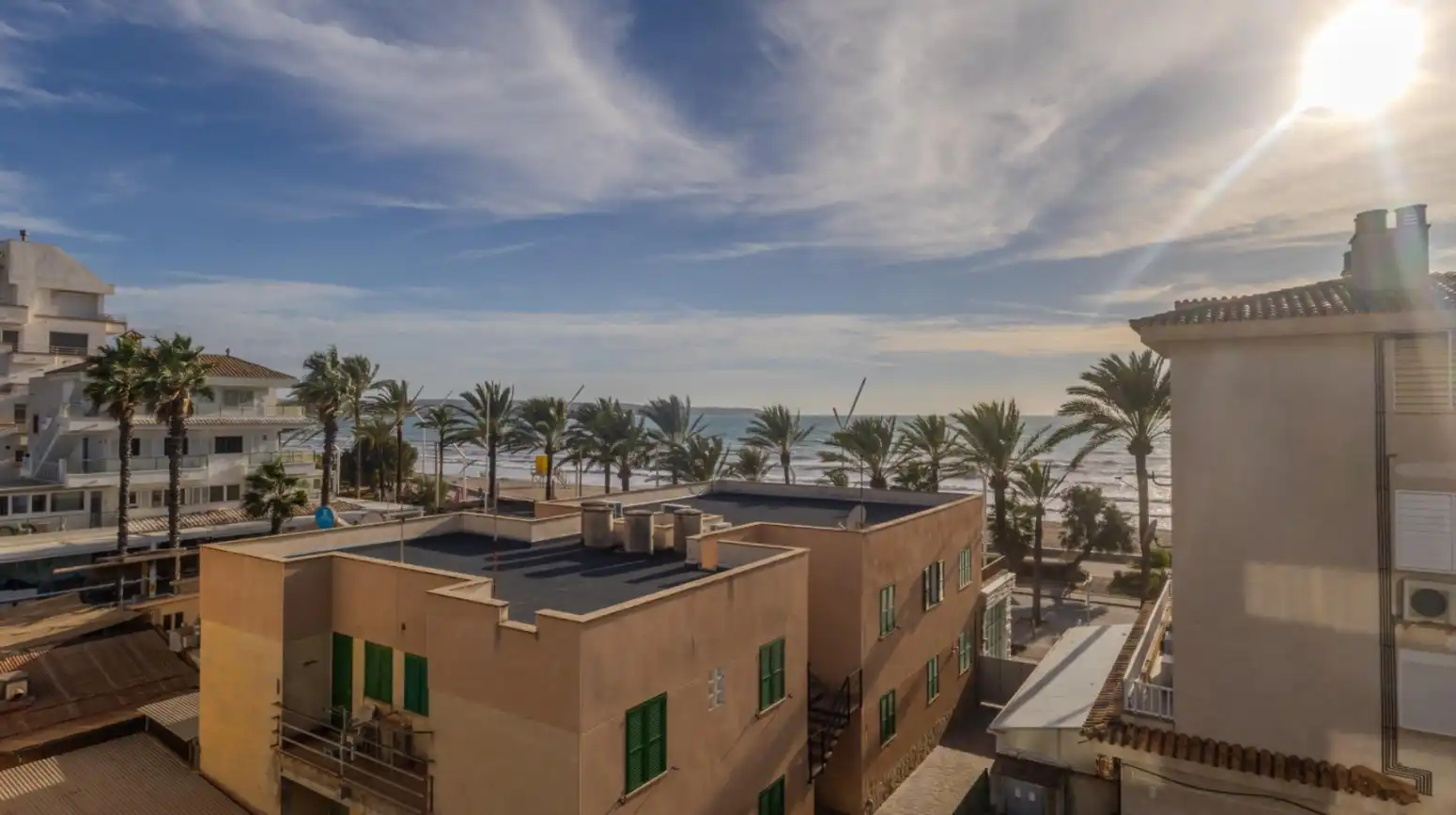 Exterior view of Attic for sale in  Palma de Mallorca  with Air Conditioner, Terrace and Storage room