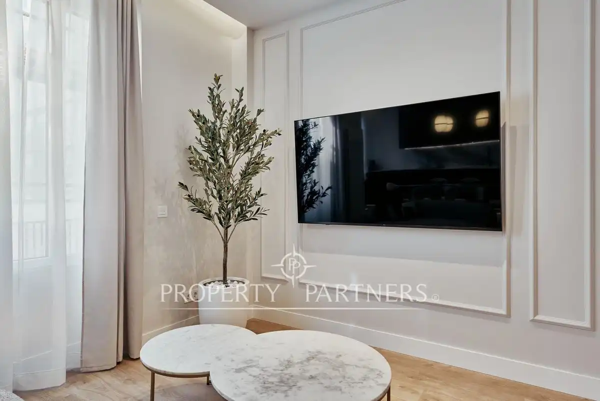Sala de estar de Apartamento en venta en Madrid con Aire acondicionado, Calefacción y Amueblado
