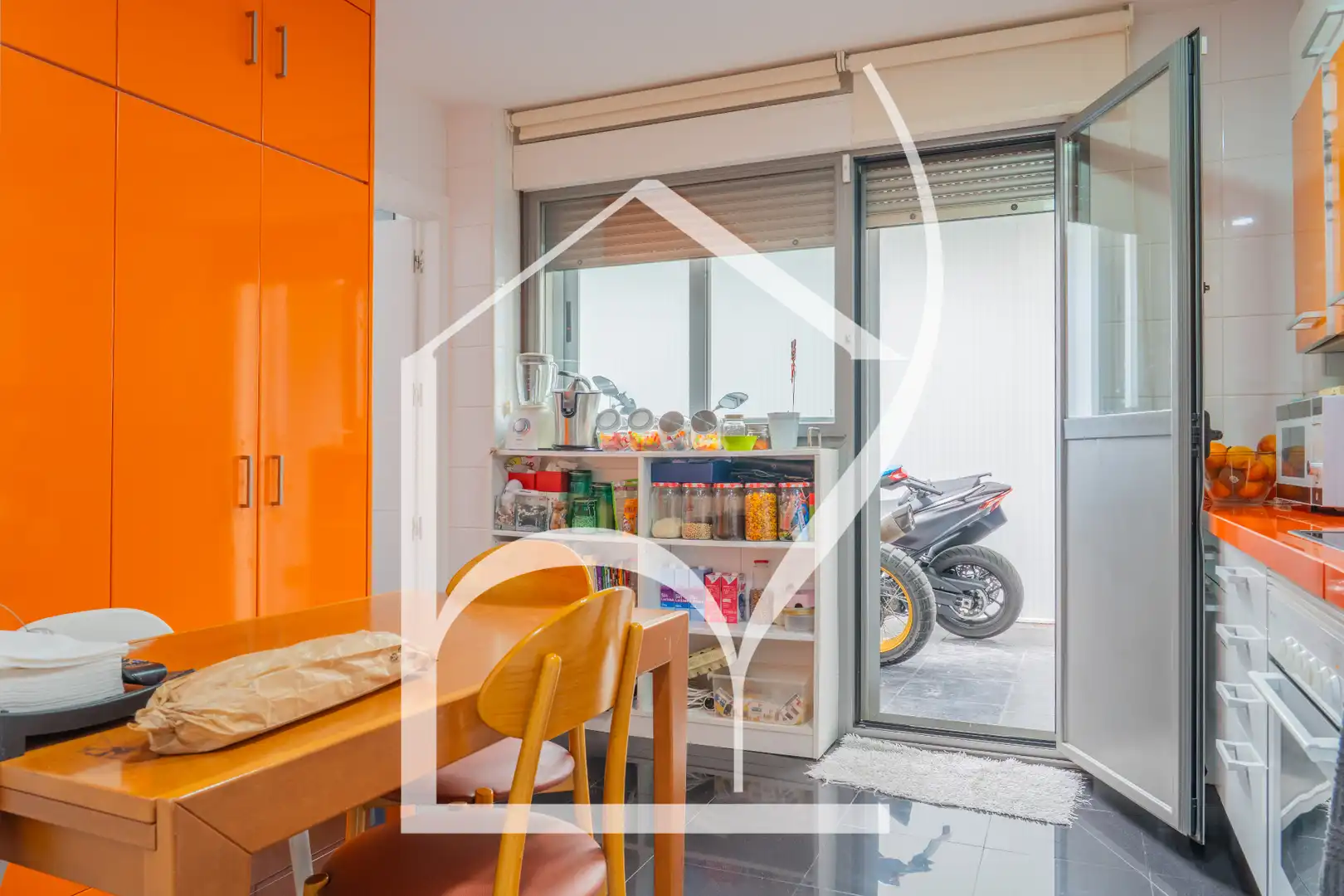 Cocina de Casa o chalet en venta en Villamayor con Aire acondicionado, Calefacción y Jardín privado