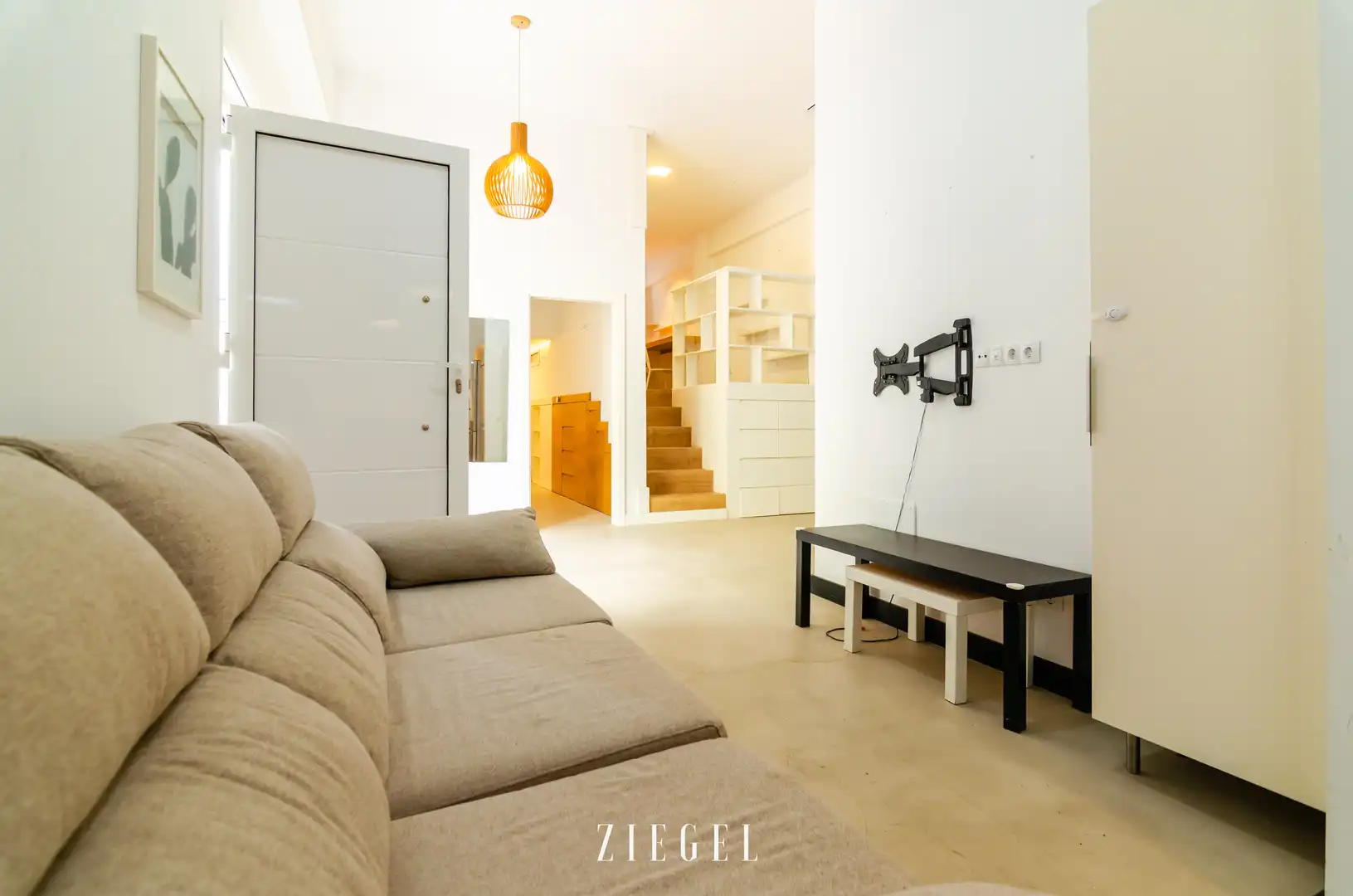 Sala de estar de Piso en venta en Las Palmas de Gran Canaria