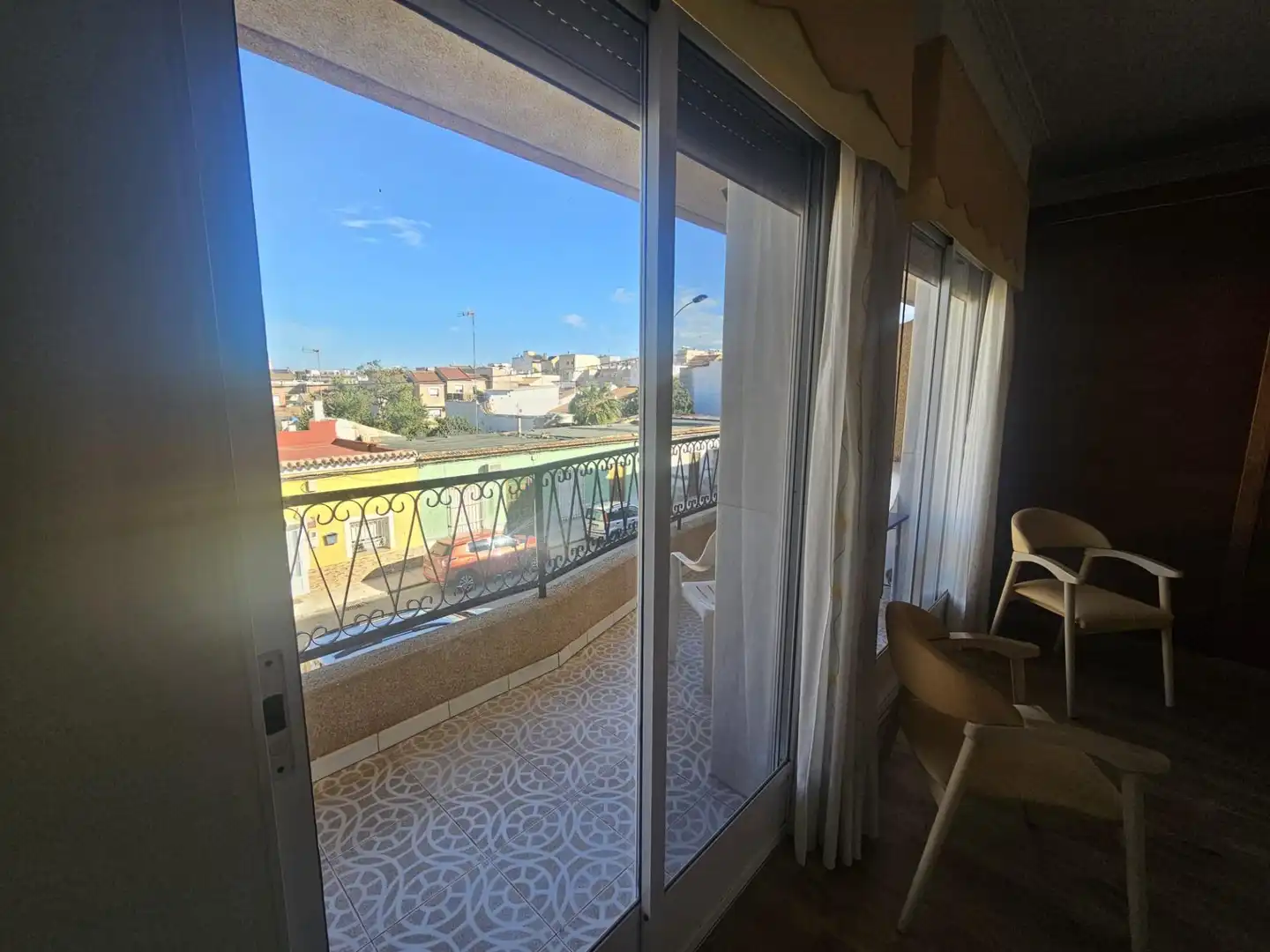 Terrasse von Wohnung zur untervermieten in Cartagena mit Klimaanlage und Möbliert