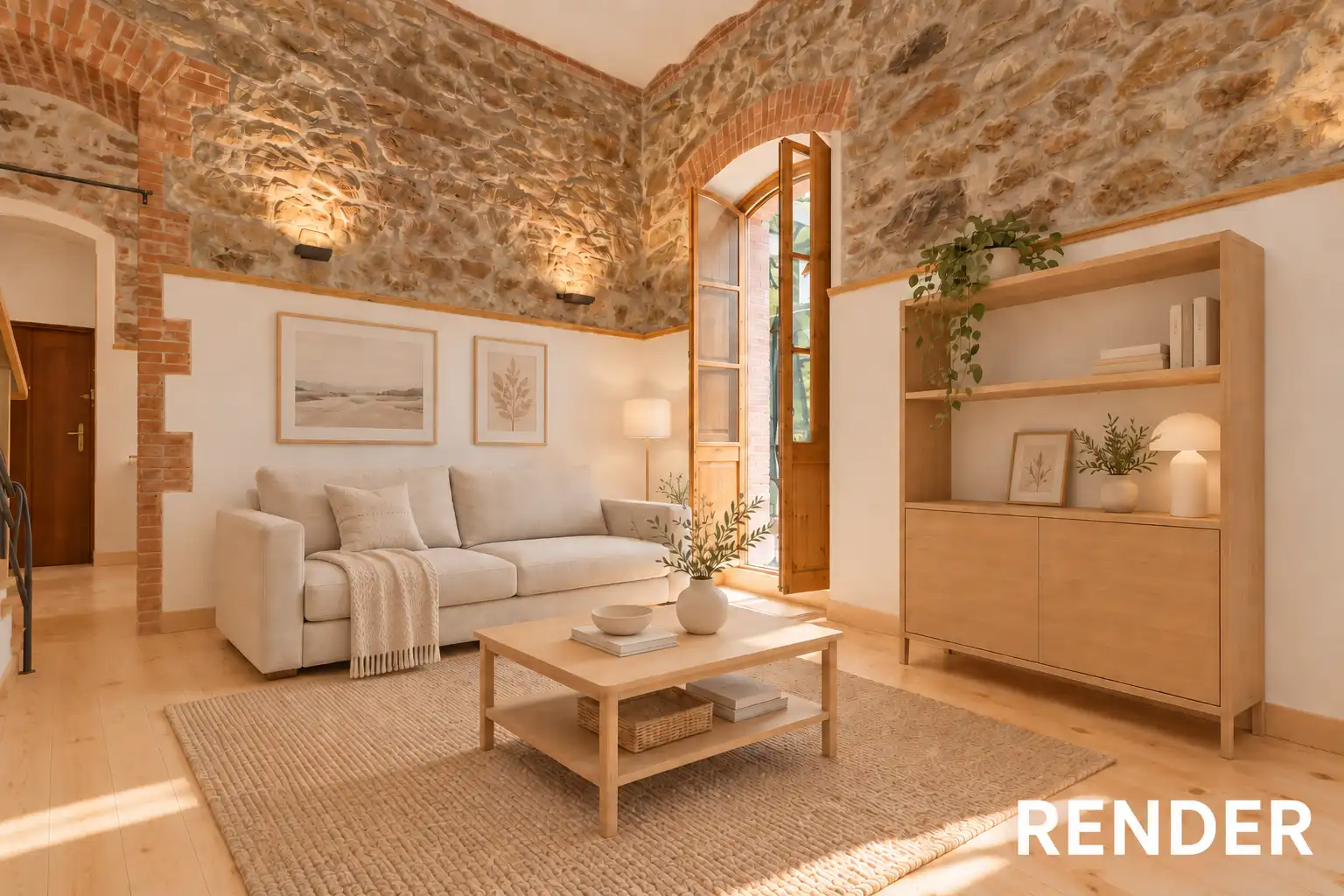Sala de estar de Piso en venta en Parte Vieja