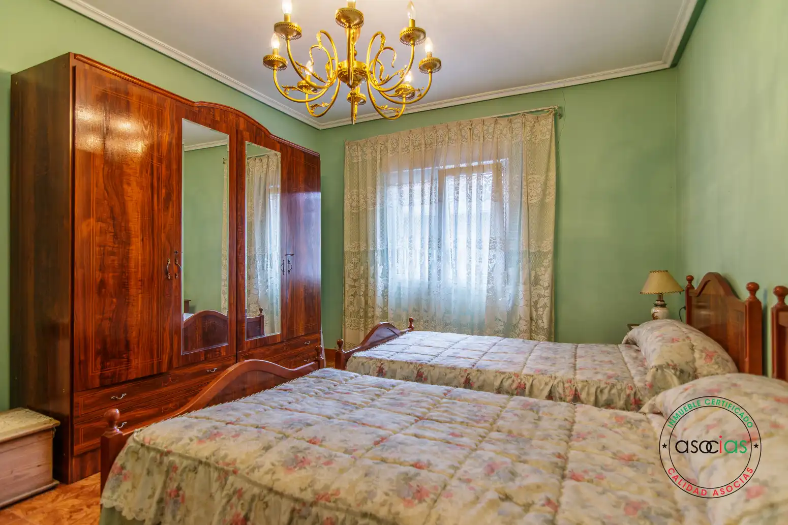 Bedroom of Attic for sale in Langreo  with Heating and Furnished