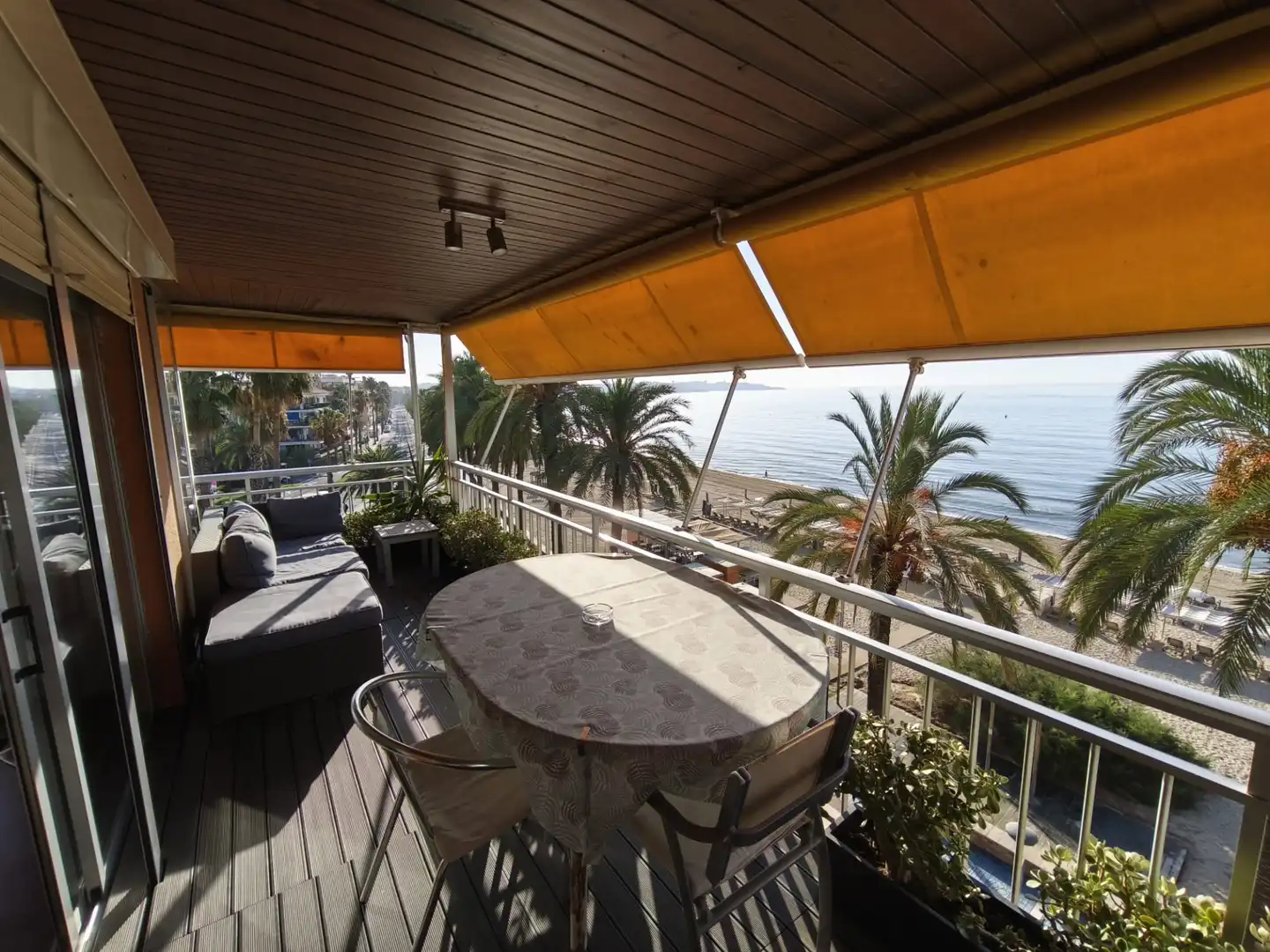 Terrace of Flat for sale in Salou  with Parquet flooring, Terrace and Furnished