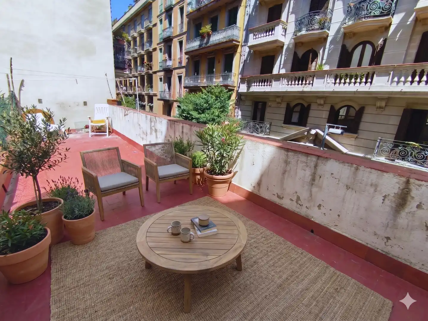 Terrace of Flat for sale in Barcelona  with Parquet flooring, Terrace and Balcony