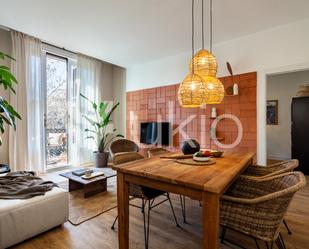 Sala d'estar de Apartament de lloguer en  Barcelona Capital amb Aire condicionat, Moblat i Forn