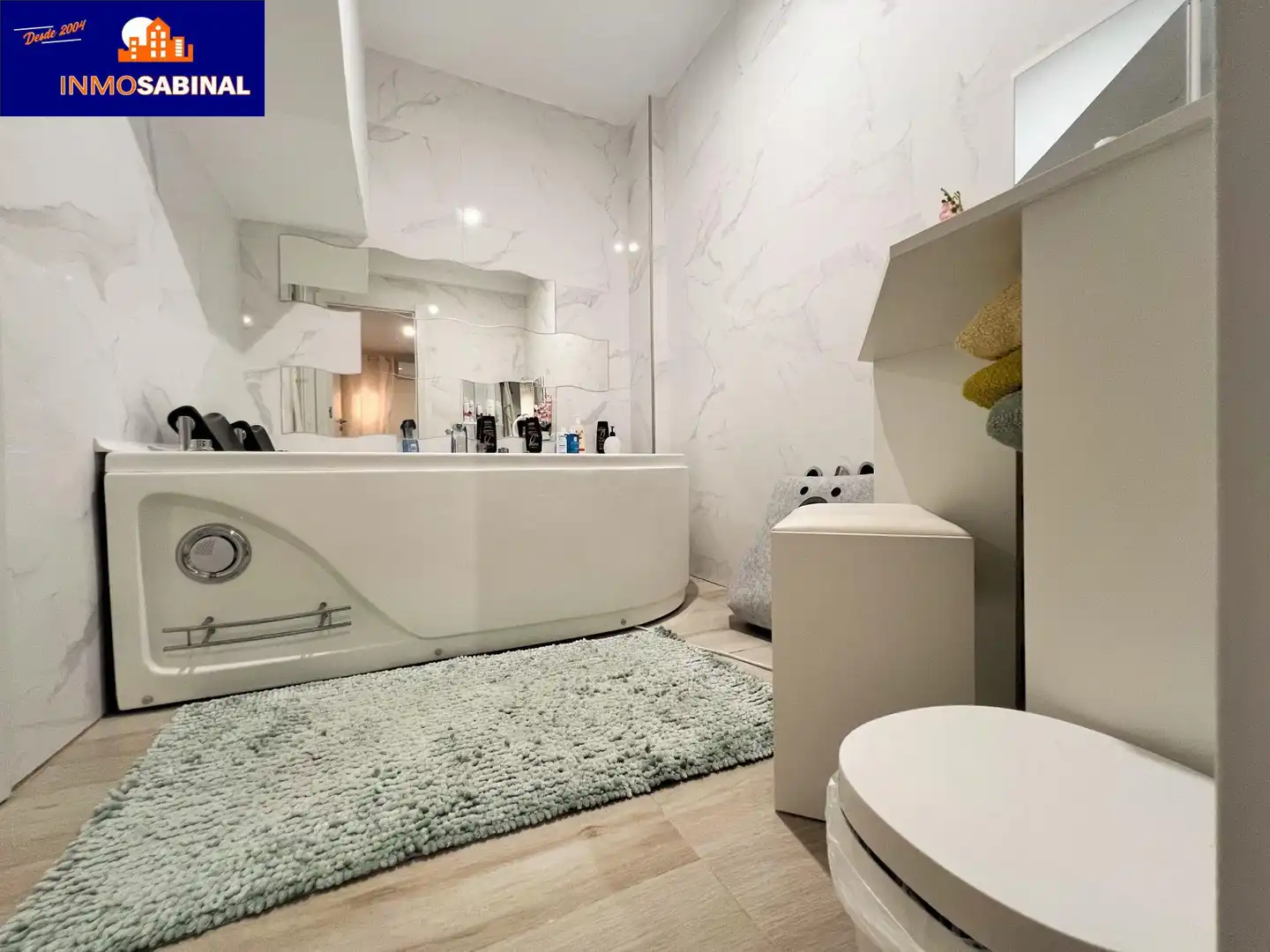 Baño de Casa adosada en venta en Vícar con Aire acondicionado, Calefacción y Terraza
