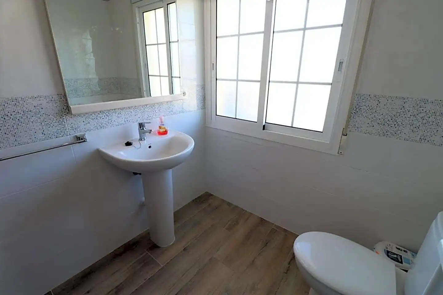 Baño de Casa o chalet de alquiler en Mijas con Aire acondicionado, Jardín privado y Terraza