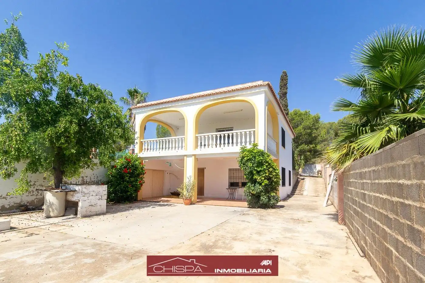Vista exterior de Casa o chalet en venta en Náquera con Aire acondicionado, Jardín privado y Terraza